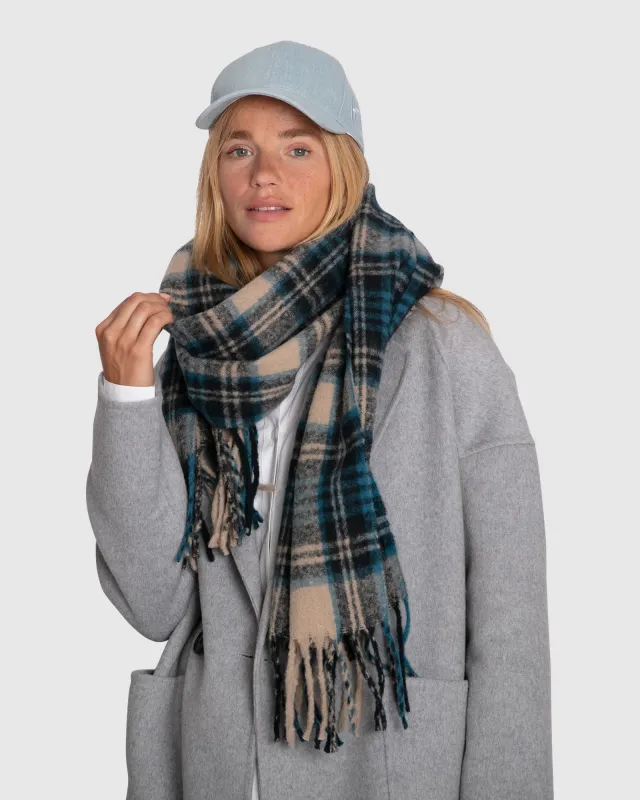 Coming Home Scarf - Navy sold by Belle & Bloom