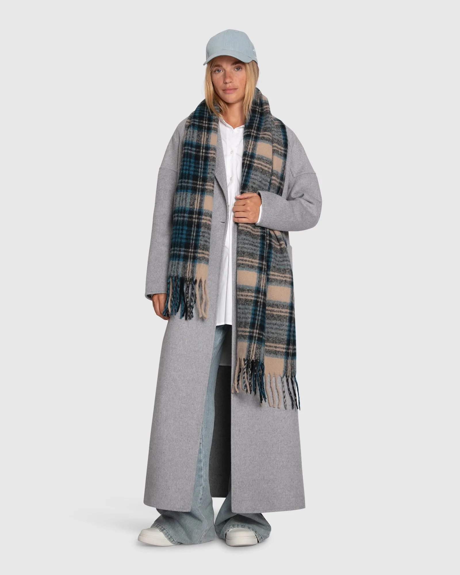 Coming Home Scarf - Navy sold by Belle & Bloom product image thumbnail 4