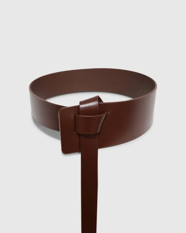 Make It To Me Belt - Chocolate sold by Belle & Bloom