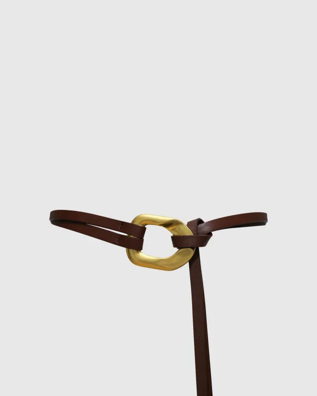 Dream On Belt - Brown sold by Belle & Bloom