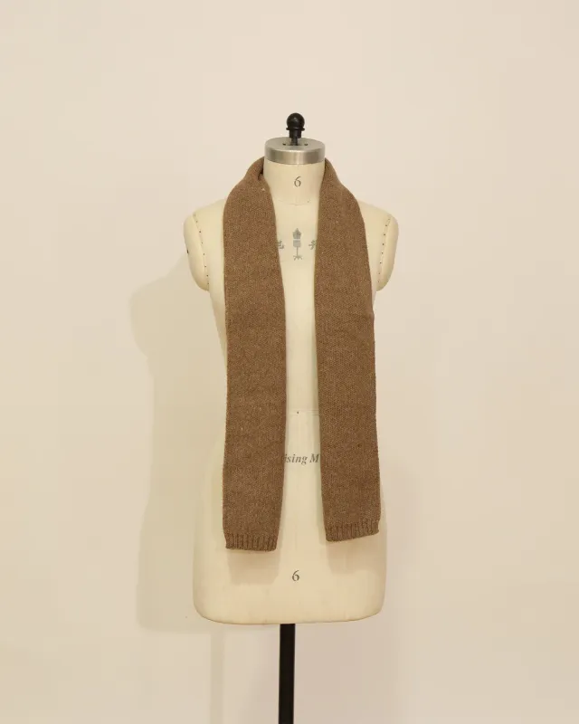 Knitted Scarf - Brown sold by Belle & Bloom