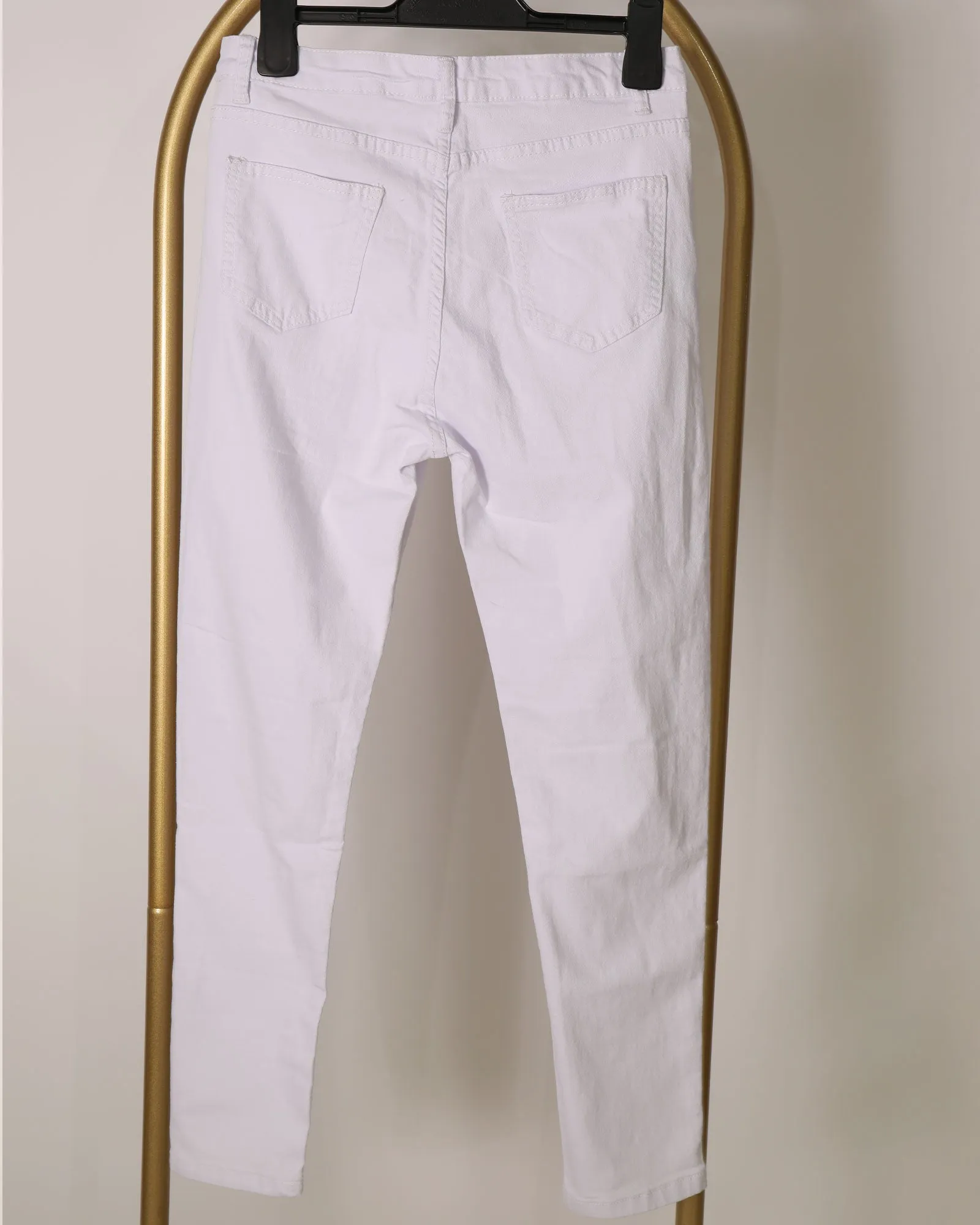 Skinny Jeans - White sold by Belle & Bloom product image thumbnail 2