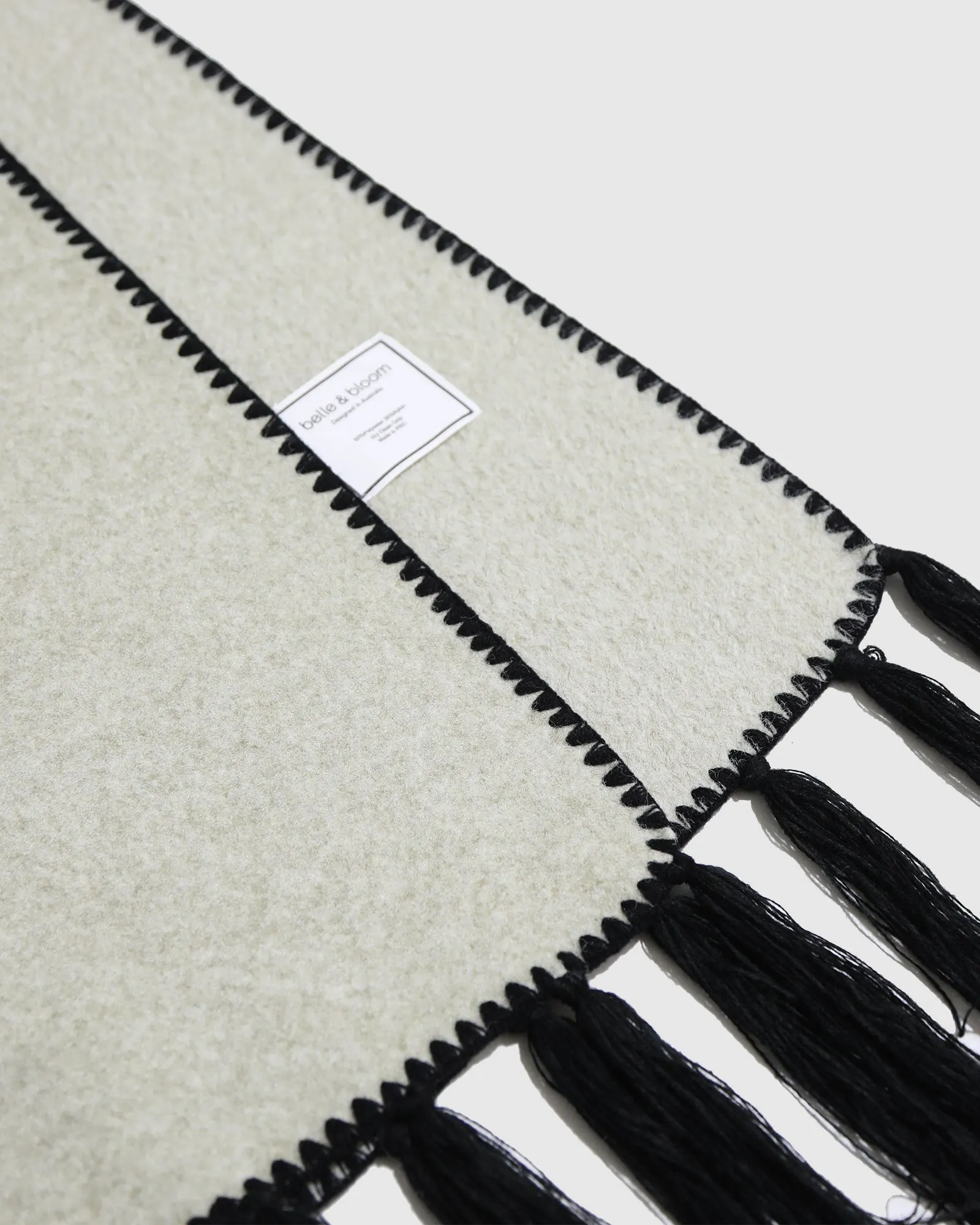 Mountain Side Scarf - Cream sold by Belle & Bloom product image thumbnail 4