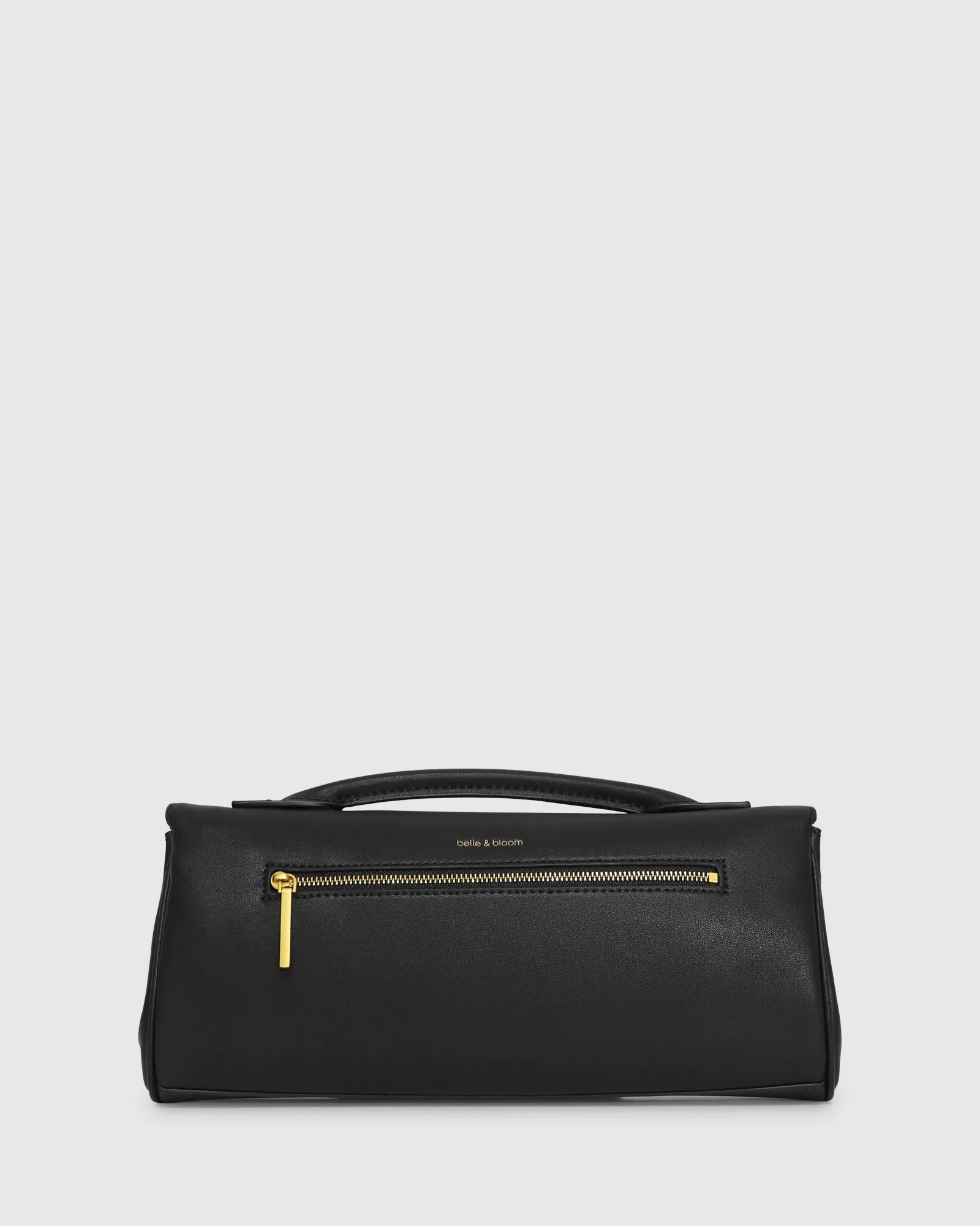 Love Boat Leather Clutch Bag - Black sold by Belle & Bloom product image thumbnail 5