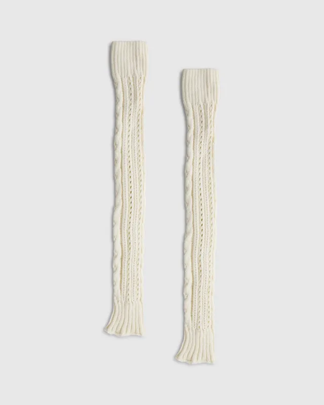 City Cool Leg Warmers - Natural sold by Belle & Bloom