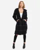 Walk This Way Wool Blend Oversized Coat - Navy Plaid sold by Belle & Bloom