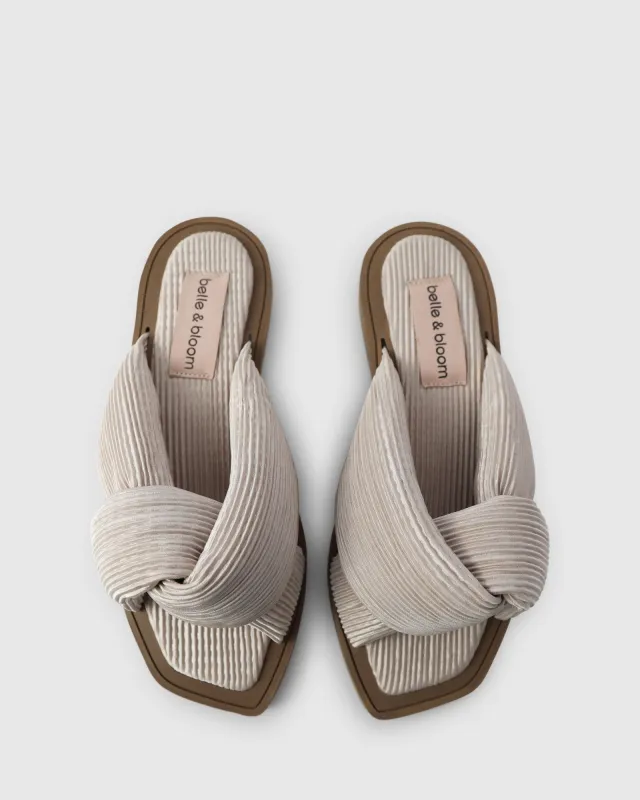 Oblivion Slides - Stone sold by Belle & Bloom