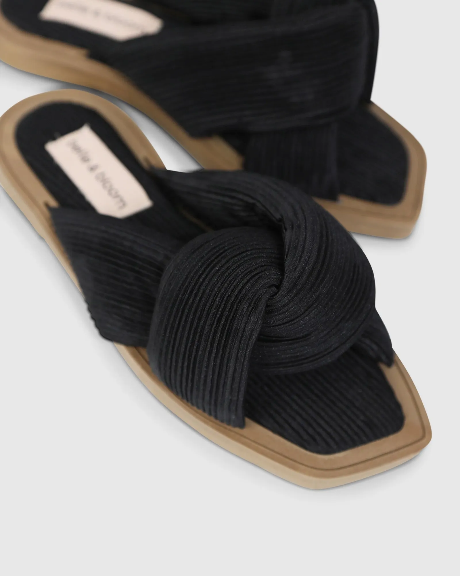Oblivion Slides - Black sold by Belle & Bloom product image thumbnail 4