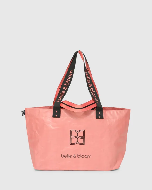 All in Shopper - Pink sold by Belle & Bloom