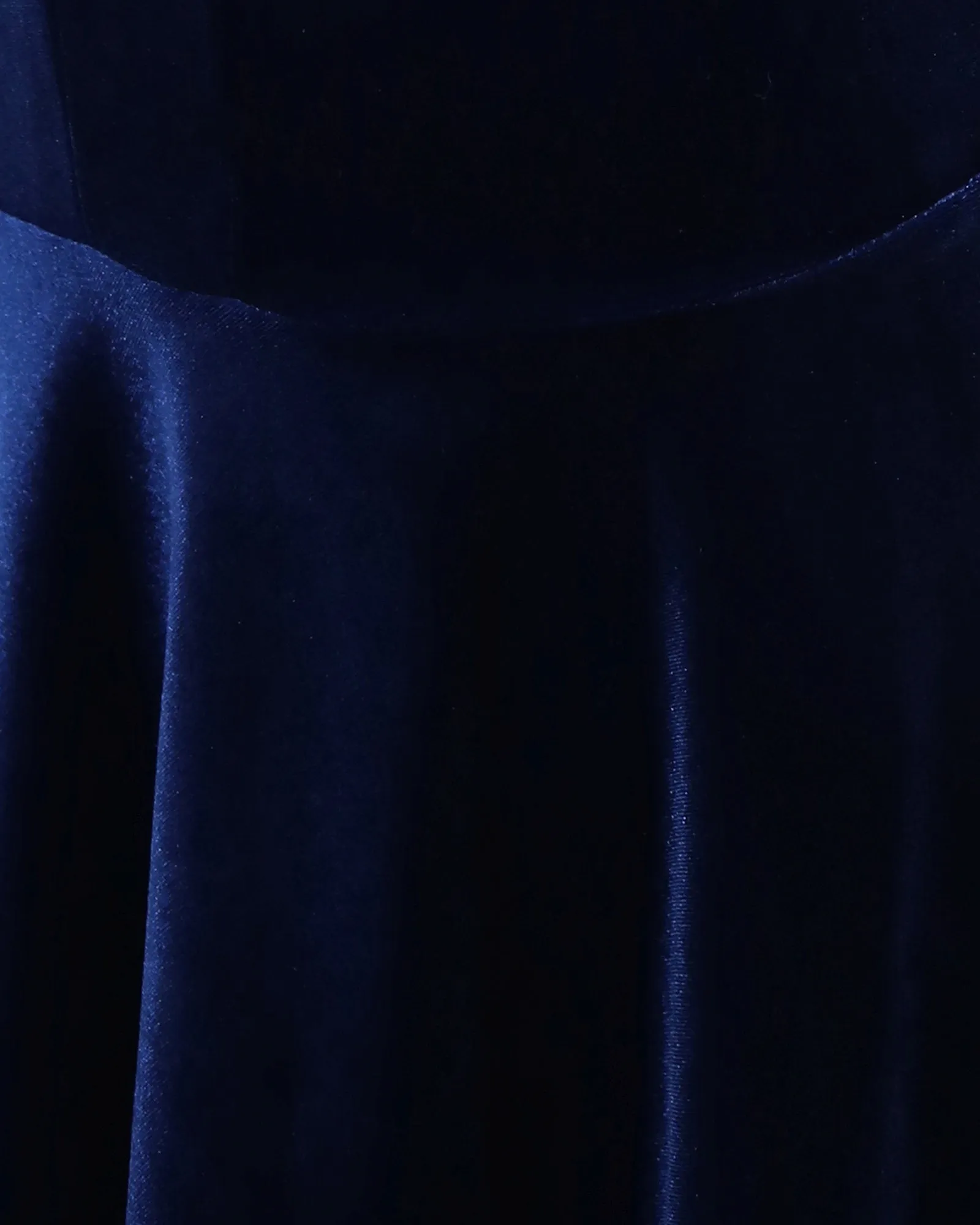 Loved You First Velvet Mini Dress - Navy sold by Belle & Bloom product image thumbnail 4