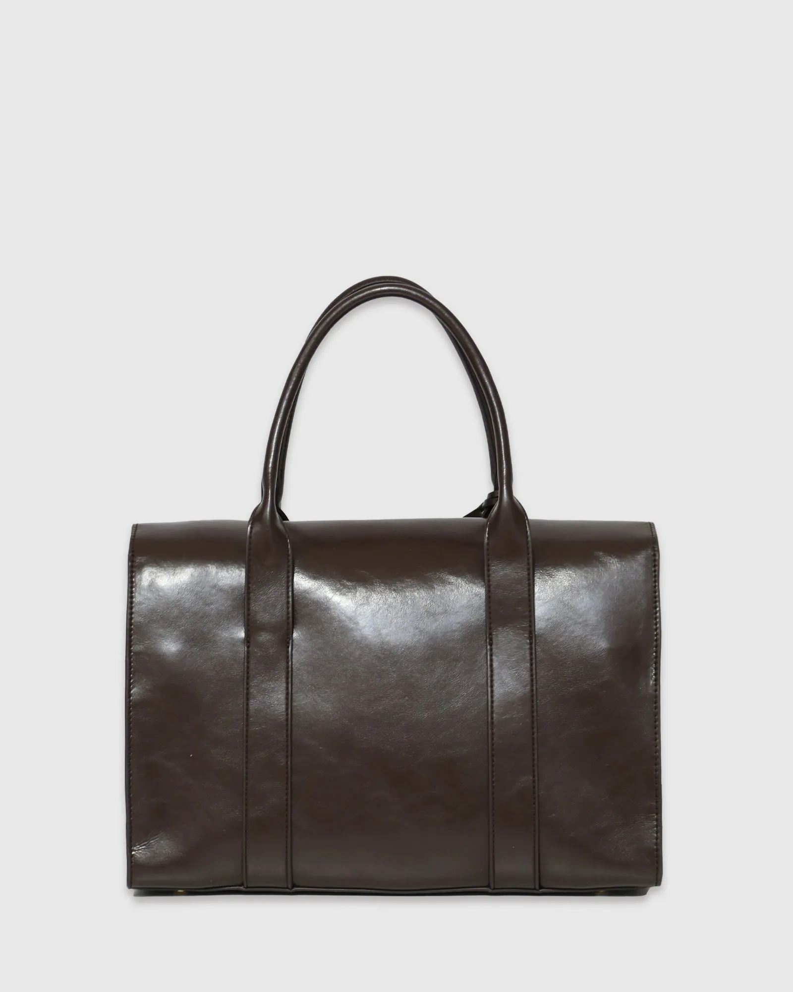 So What Tote Bag - Chocolate sold by Belle & Bloom product image thumbnail 5