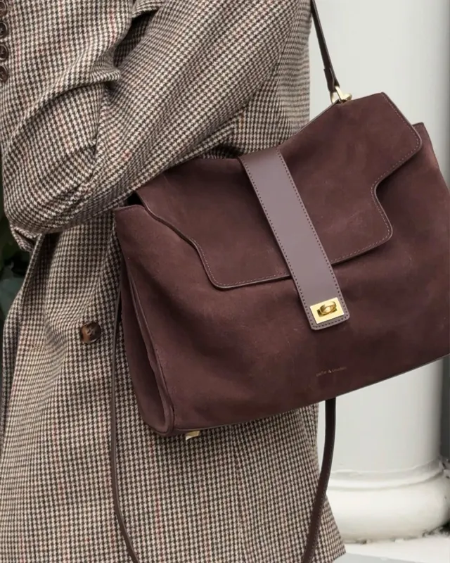 Skyfall Reimagined Shopper Bag - Chocolate made by Belle & Bloom