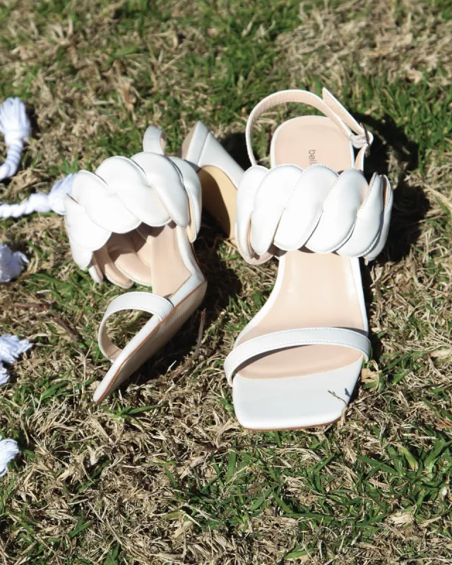 This Is It Slingback Heel - Cream made by Belle & Bloom