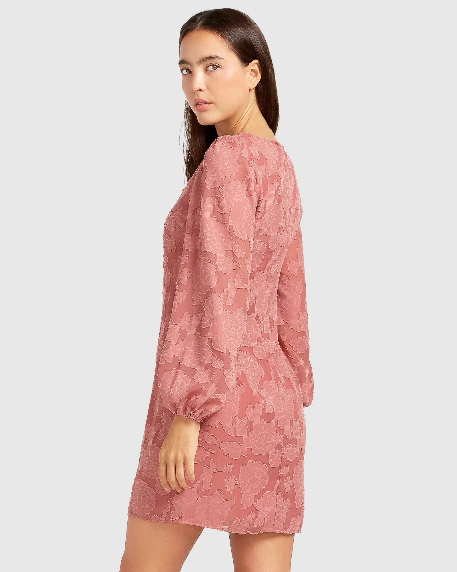 Kiss the Stars Dress - Dusty Rose sold by Belle & Bloom product image thumbnail 4