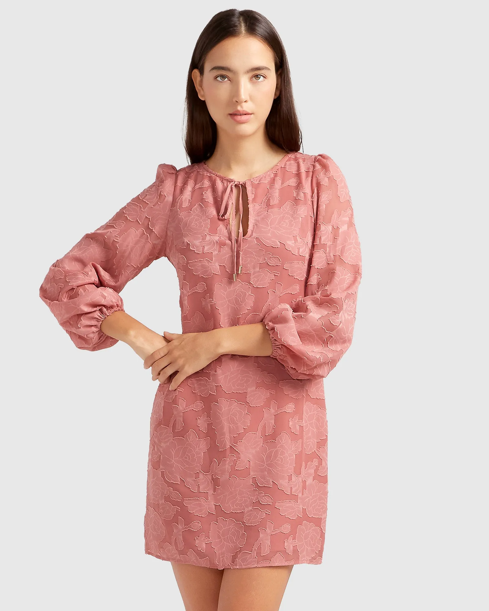 Kiss the Stars Dress - Dusty Rose sold by Belle & Bloom product image thumbnail 2