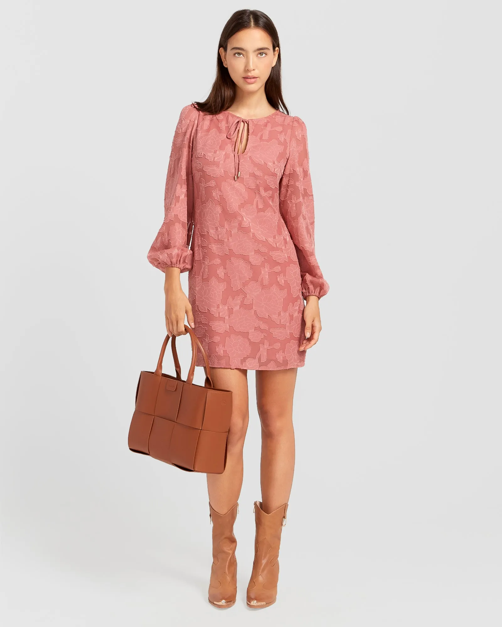Kiss the Stars Dress - Dusty Rose sold by Belle & Bloom product image thumbnail 5
