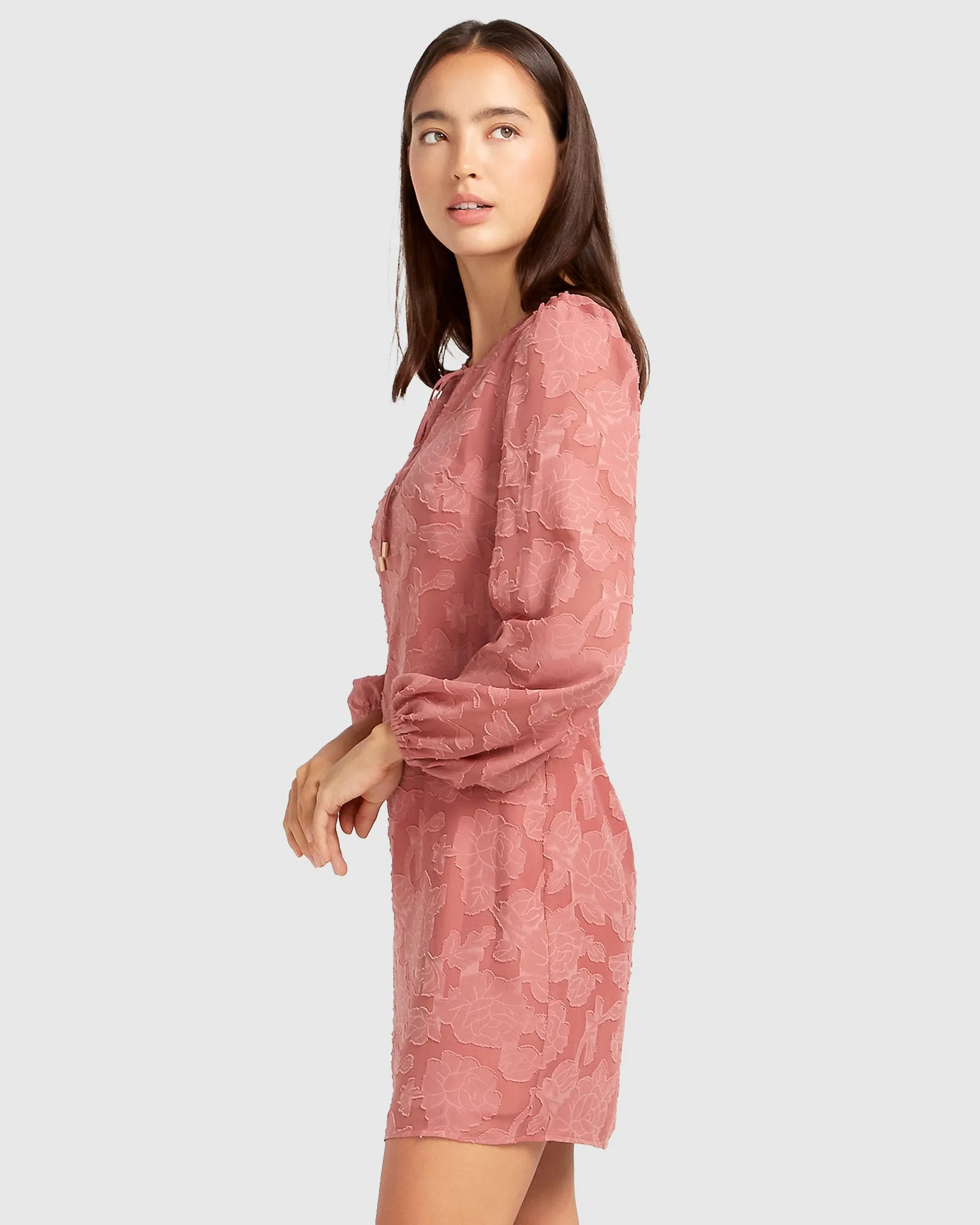 Kiss the Stars Dress - Dusty Rose sold by Belle & Bloom product image thumbnail 3