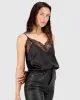 Friday Nights Lace Cami - Black sold by Belle & Bloom