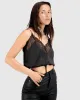 Friday Nights Lace Cami - Black sold by Belle & Bloom