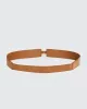 London Fog Leather Waist Belt - Brown sold by Belle & Bloom
