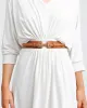 London Fog Leather Waist Belt - Brown sold by Belle & Bloom