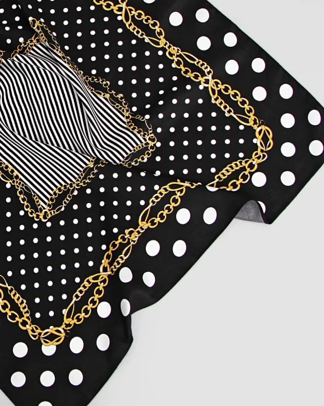 La Dolce Vita Fashion Scarf - Chain made by Belle & Bloom
