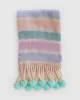 All Things Magical Pom Pom Scarf - Multi sold by Belle & Bloom