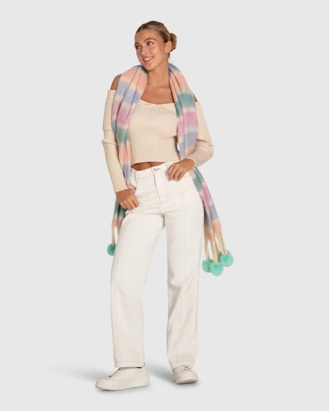 More Than Words Collared Knit Top - Cream sold by Belle & Bloom