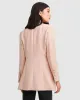 Princess Polina Textured Weave Blazer - Blush sold by Belle & Bloom