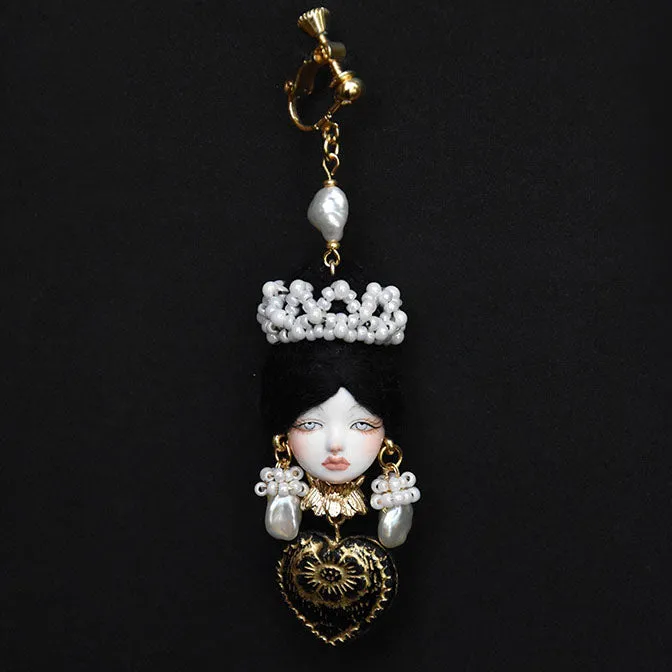 Handcrafted Baroque Style Cosette Doll Earrings sold by Belle Juri product image thumbnail 3