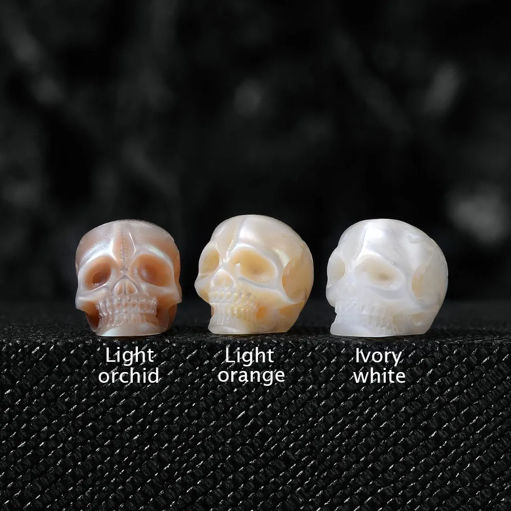 Butterfly Pearl Skull Y-Chain Necklace sold by Belle Juri product image thumbnail 5
