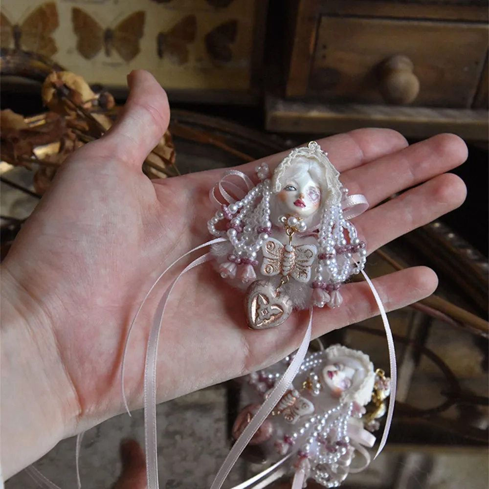 Original Handcrafted Lolita Doll Earrings sold by Belle Juri product image thumbnail 2