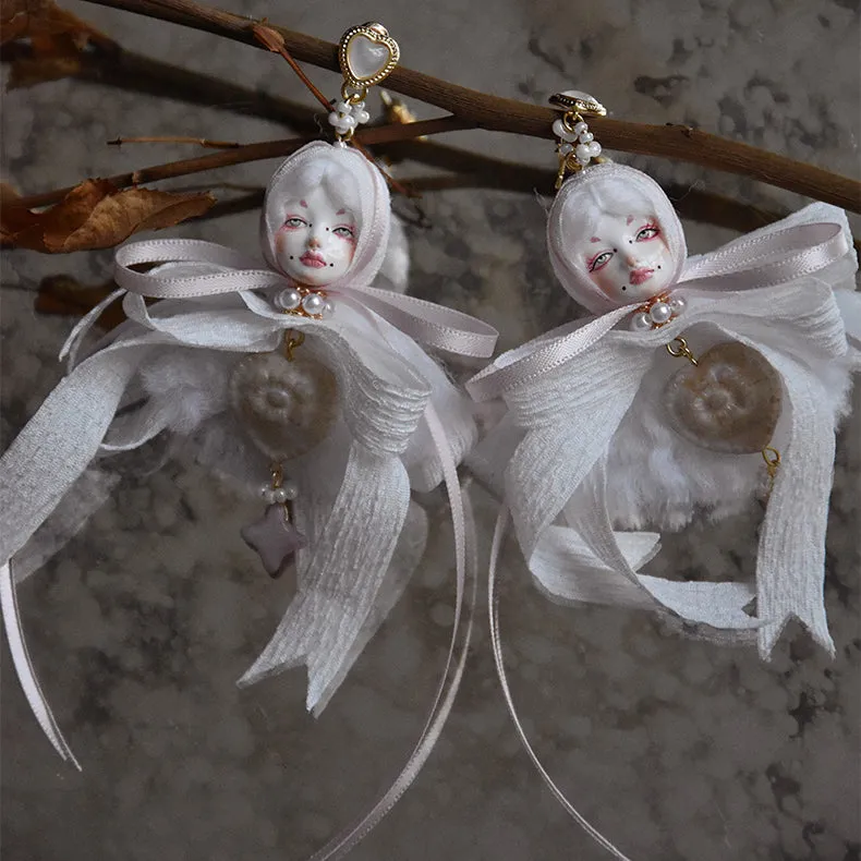 Vintage Lace Alice Doll Earrings sold by Belle Juri product image thumbnail 5