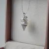 Ice Cream Cone Baroque Pearl Necklace sold by Belle Juri
