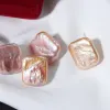 Baroque Square Pearl Earrings sold by Belle Juri
