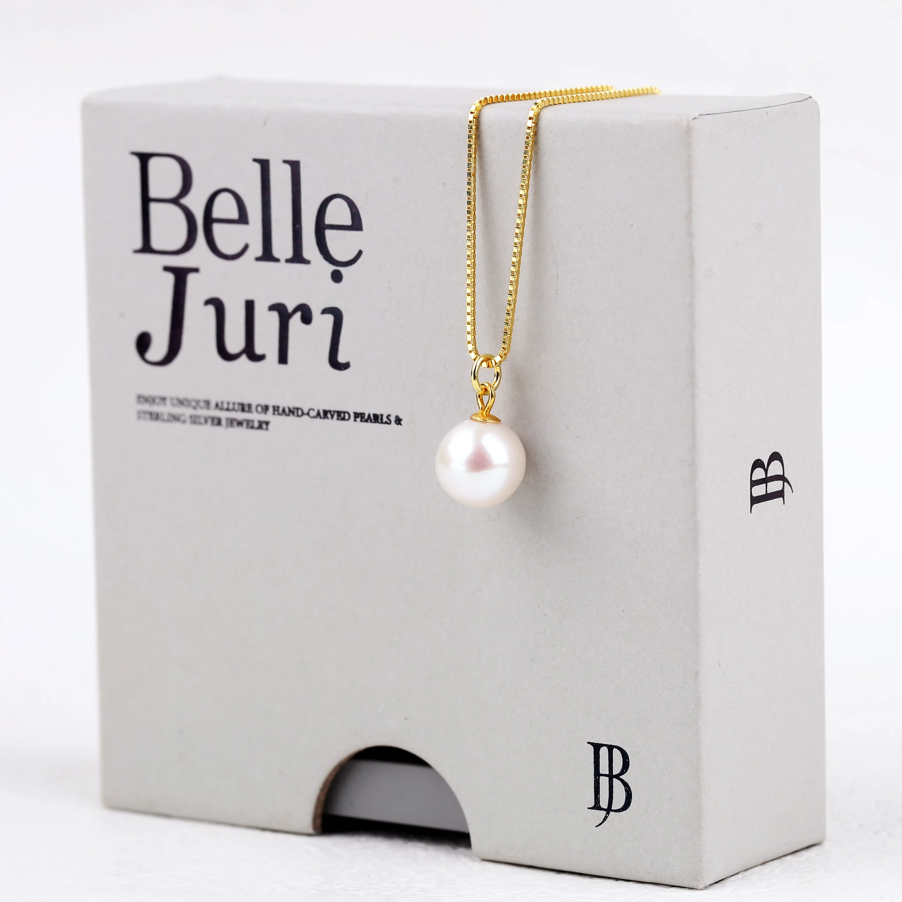 Dainty Simple Pearl Necklace sold by Belle Juri product image thumbnail 3