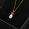 Elegant Pearl Skull Crown Necklace sold by Belle Juri