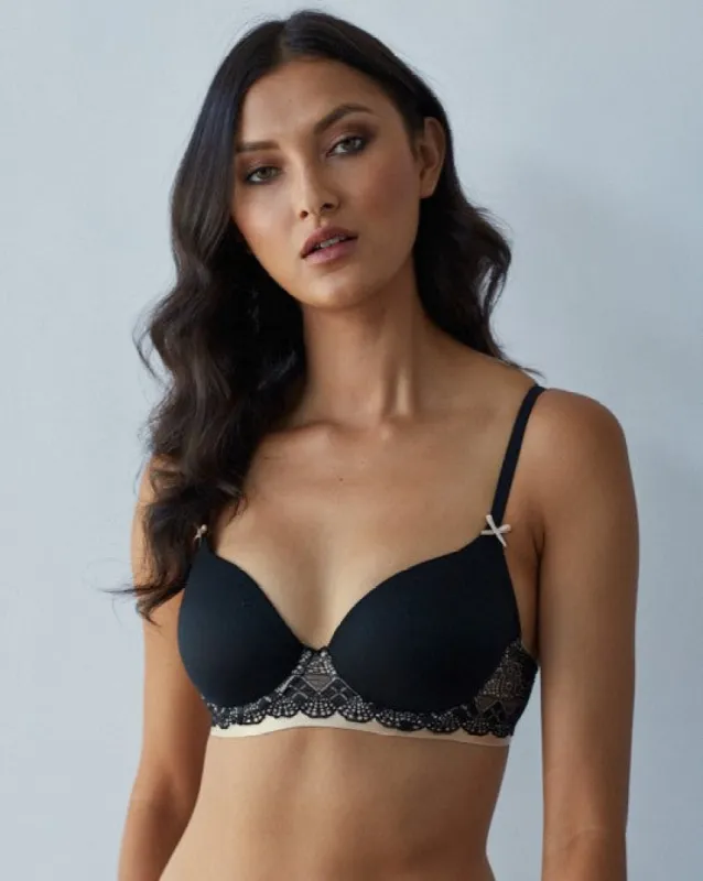 Geometric Lace Contour Bra - Clearance sold by Bendon Lingerie
