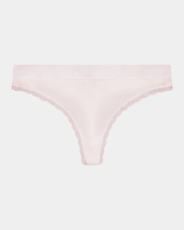 Cotton Logo Thong sold by Bendon Lingerie