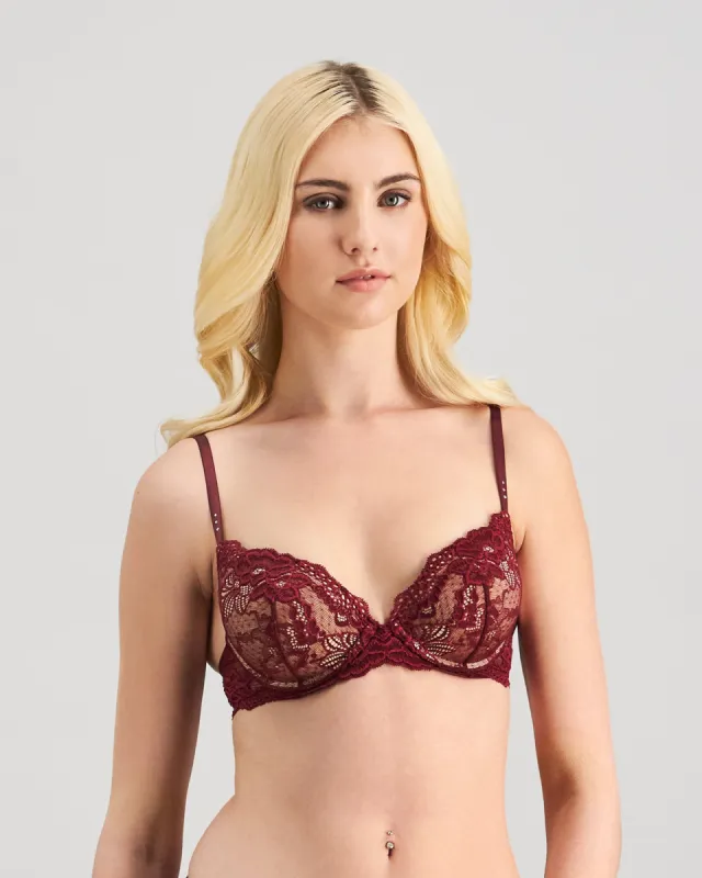 My Fit Lace Push Up Bra sold by Bendon Lingerie