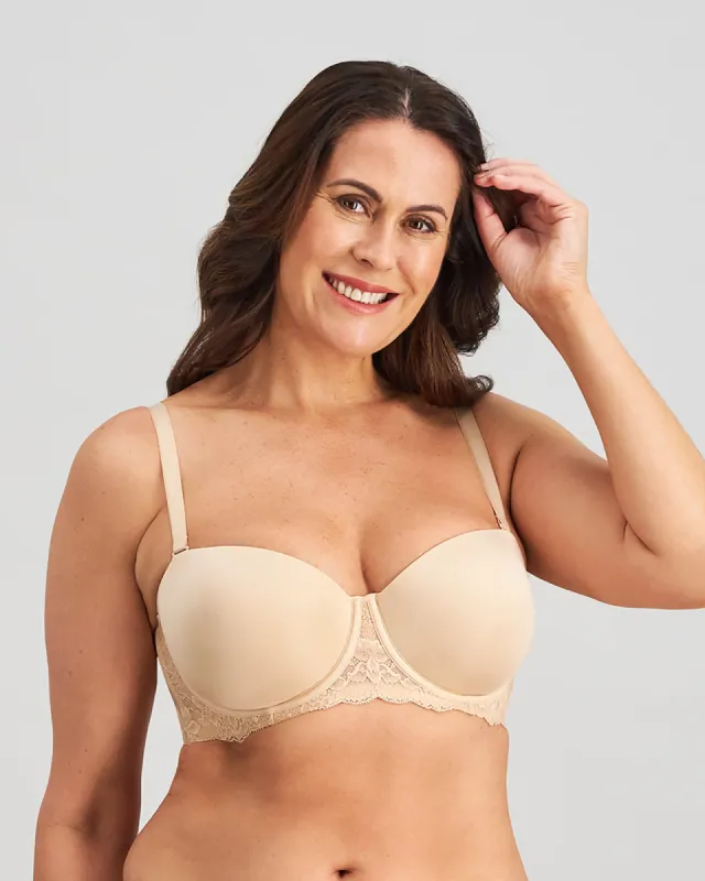 Bendon Bare Lace Back Strapless Bra sold by Bendon Lingerie