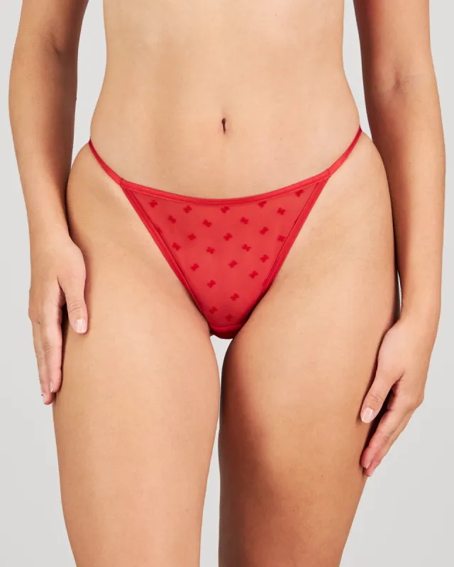 Wrapped In Bows Tanga sold by Bendon Lingerie