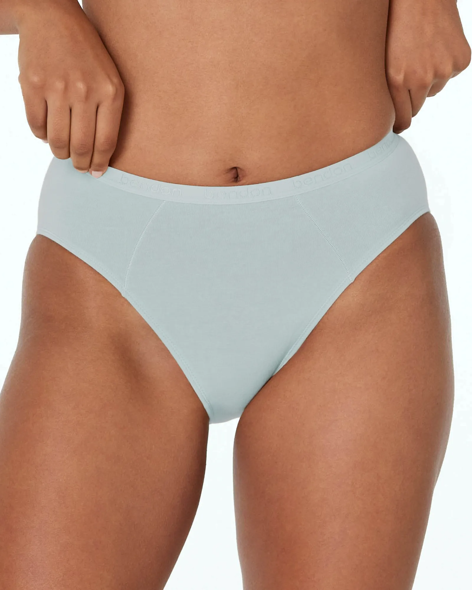 Body Cotton High Cut Brief Twin Pack sold by Bendon Lingerie
