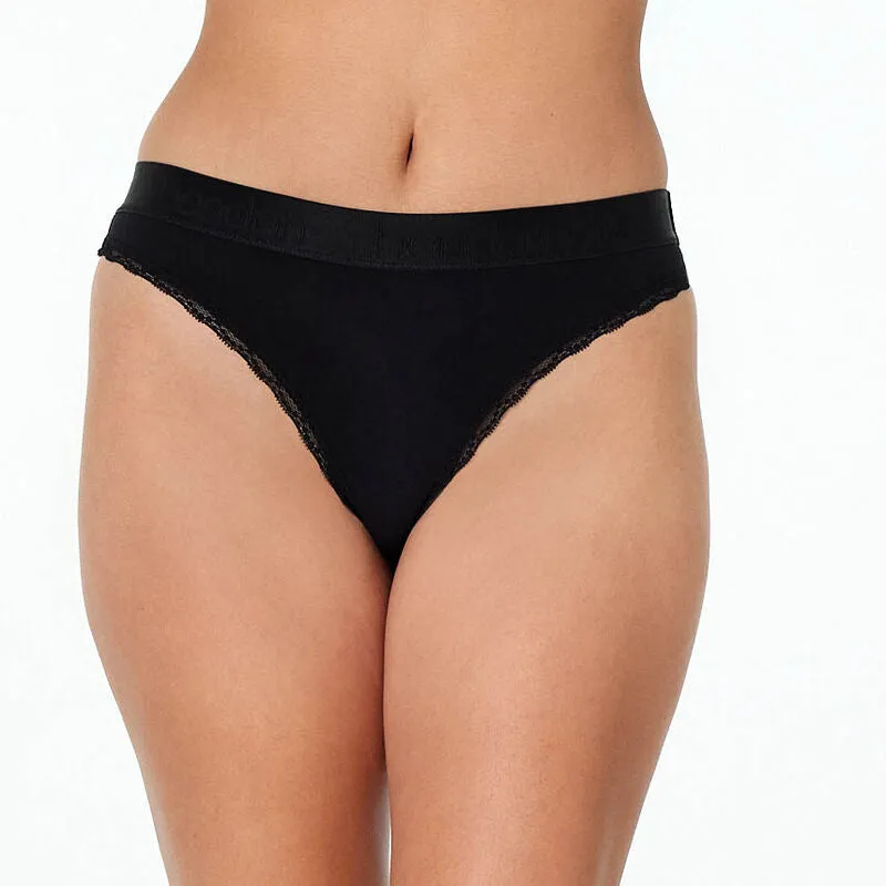 Cotton Logo Thong sold by Bendon Lingerie