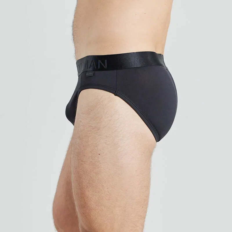 Bamboo Mens Brief - Black sold by Bendon Lingerie product image thumbnail 4