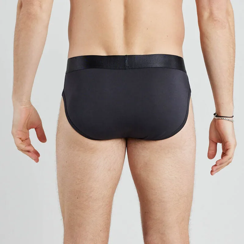 Bamboo Mens Brief - Black sold by Bendon Lingerie product image thumbnail 3