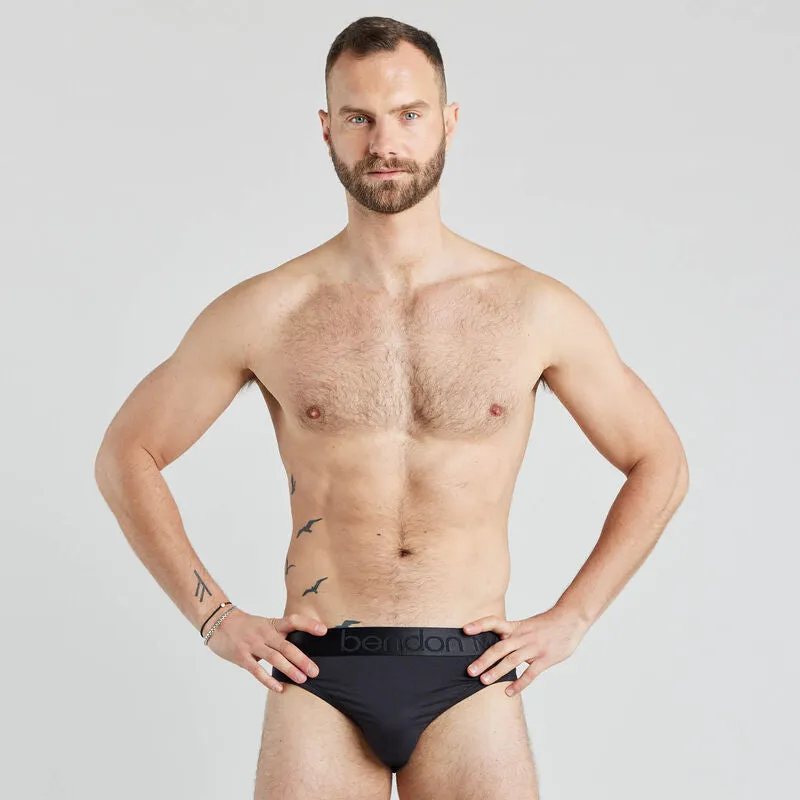 Bamboo Mens Brief - Black sold by Bendon Lingerie