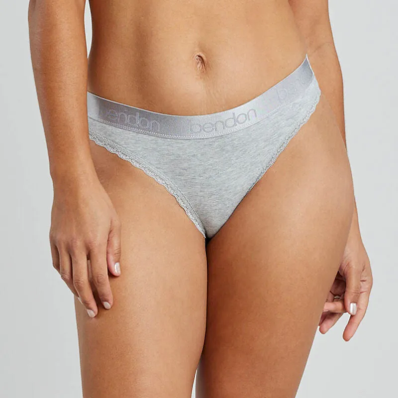 Cotton Logo Thong sold by Bendon Lingerie
