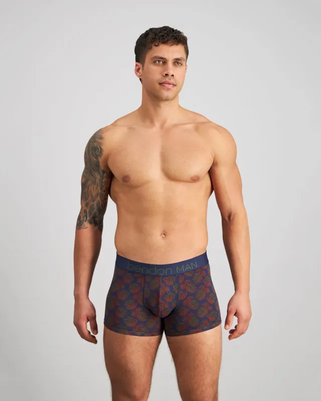 Retros Print Mens Trunk made by Bendon Lingerie