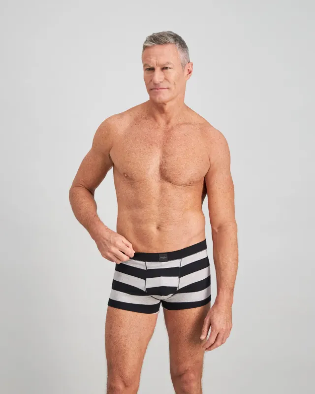 Rugby Stripe Mens Trunk made by Bendon Lingerie